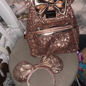 Minnie mouse mini loungefly backpack